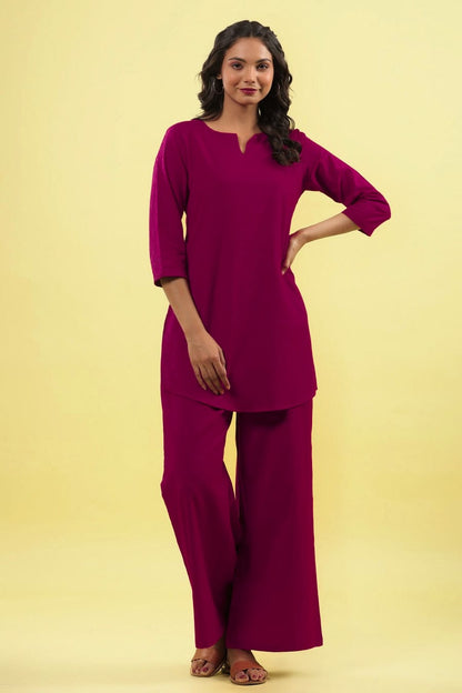 Elegant Classic Loungewear Co-ord Set