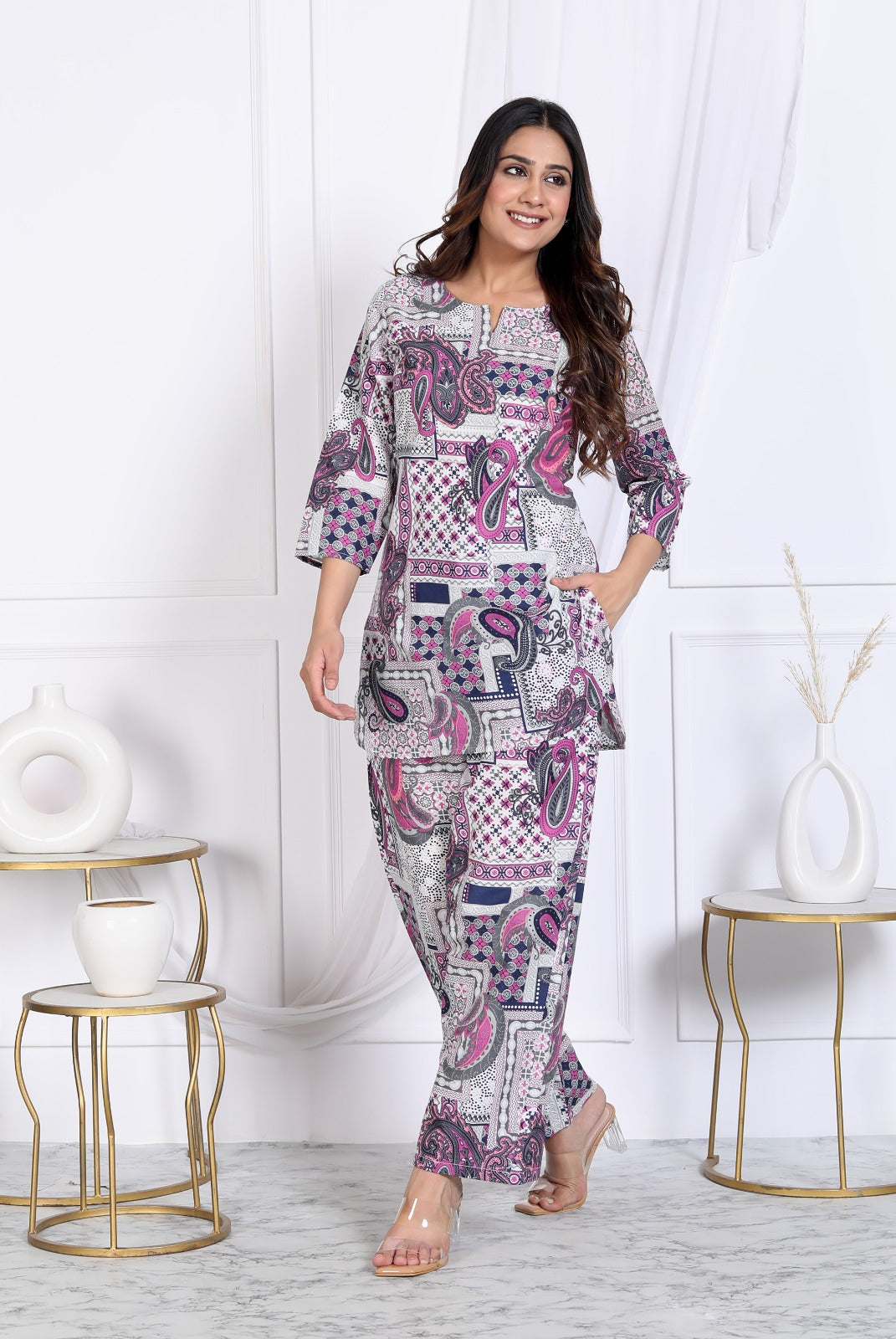 Designer Classy Cool Printed Co-ord Set