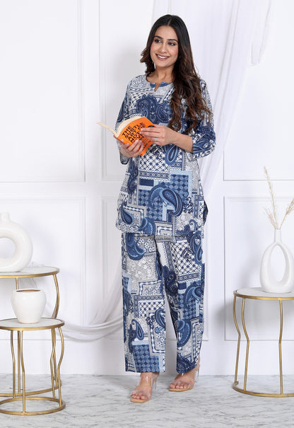 Designer Classy Cool Printed Co-ord Set