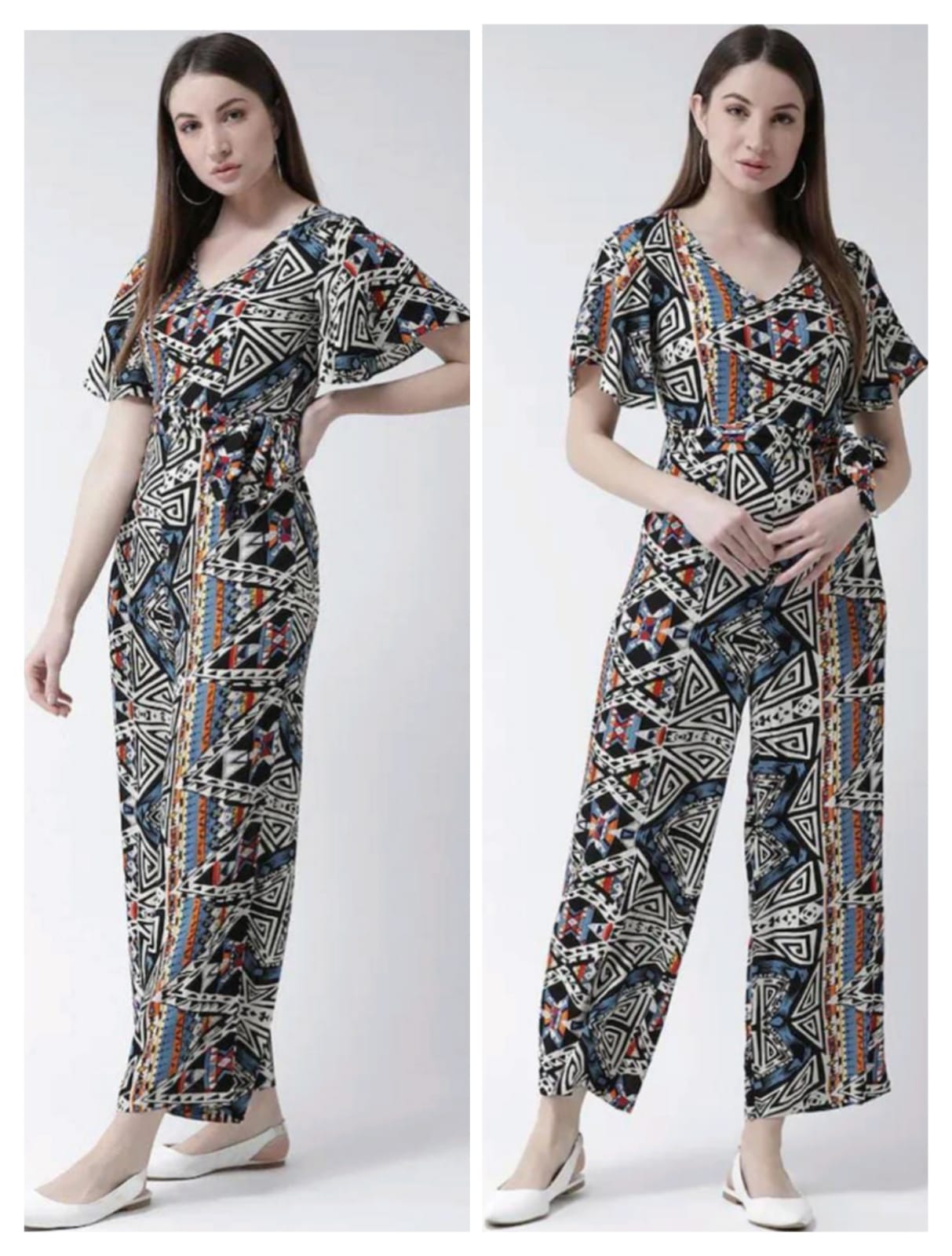 Stylish Printed Jumpsuit