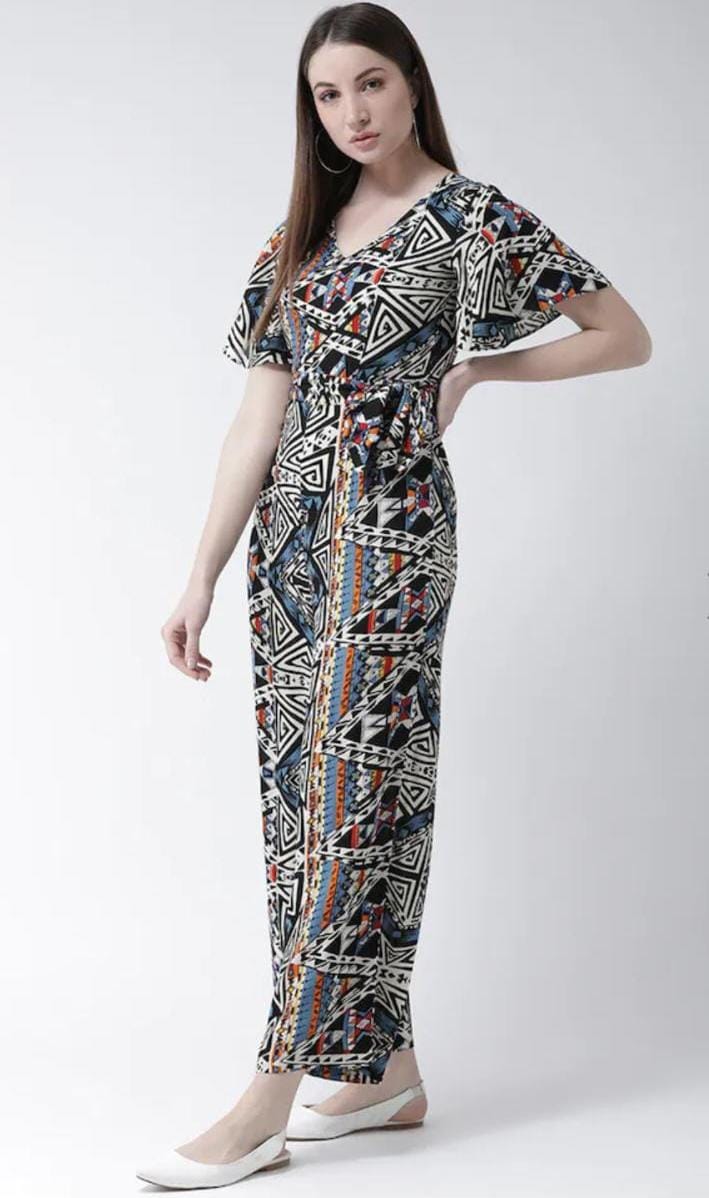 Stylish Printed Jumpsuit