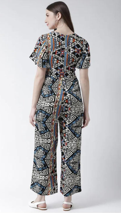 Stylish Printed Jumpsuit