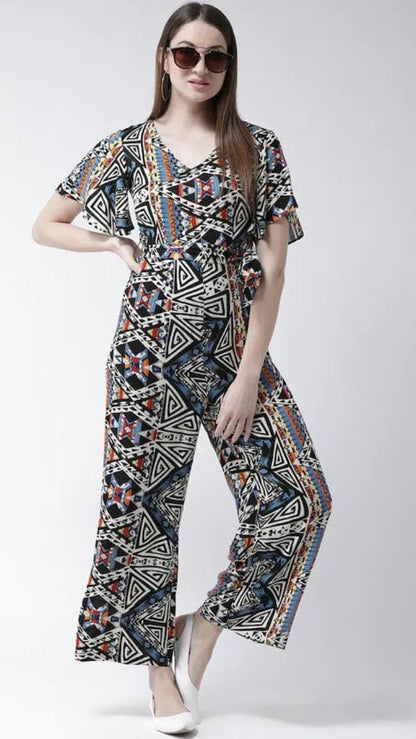 Stylish Printed Jumpsuit