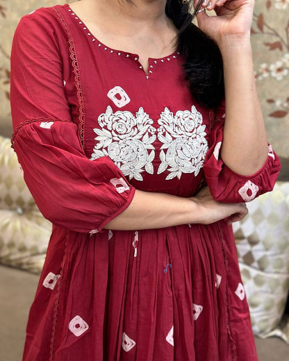 Classy Designer Embroidered Co-ord Set