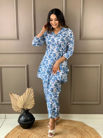 Designer Floral Co-ord set