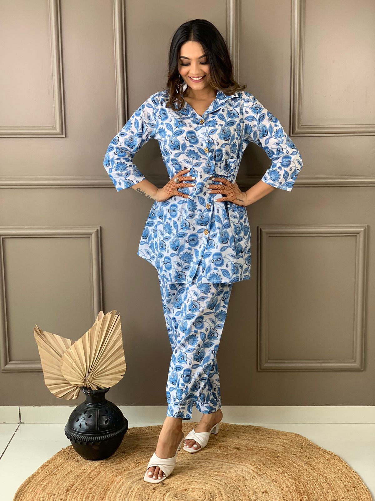 Designer Floral Co-ord set