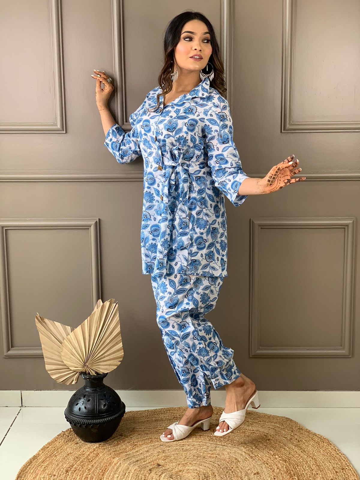 Designer Floral Co-ord set